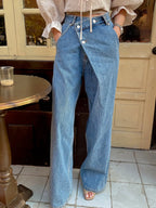 Weite Blaue Damen jeans