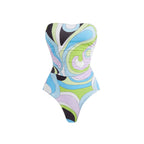 Gedruckter Halter Bikini Damen